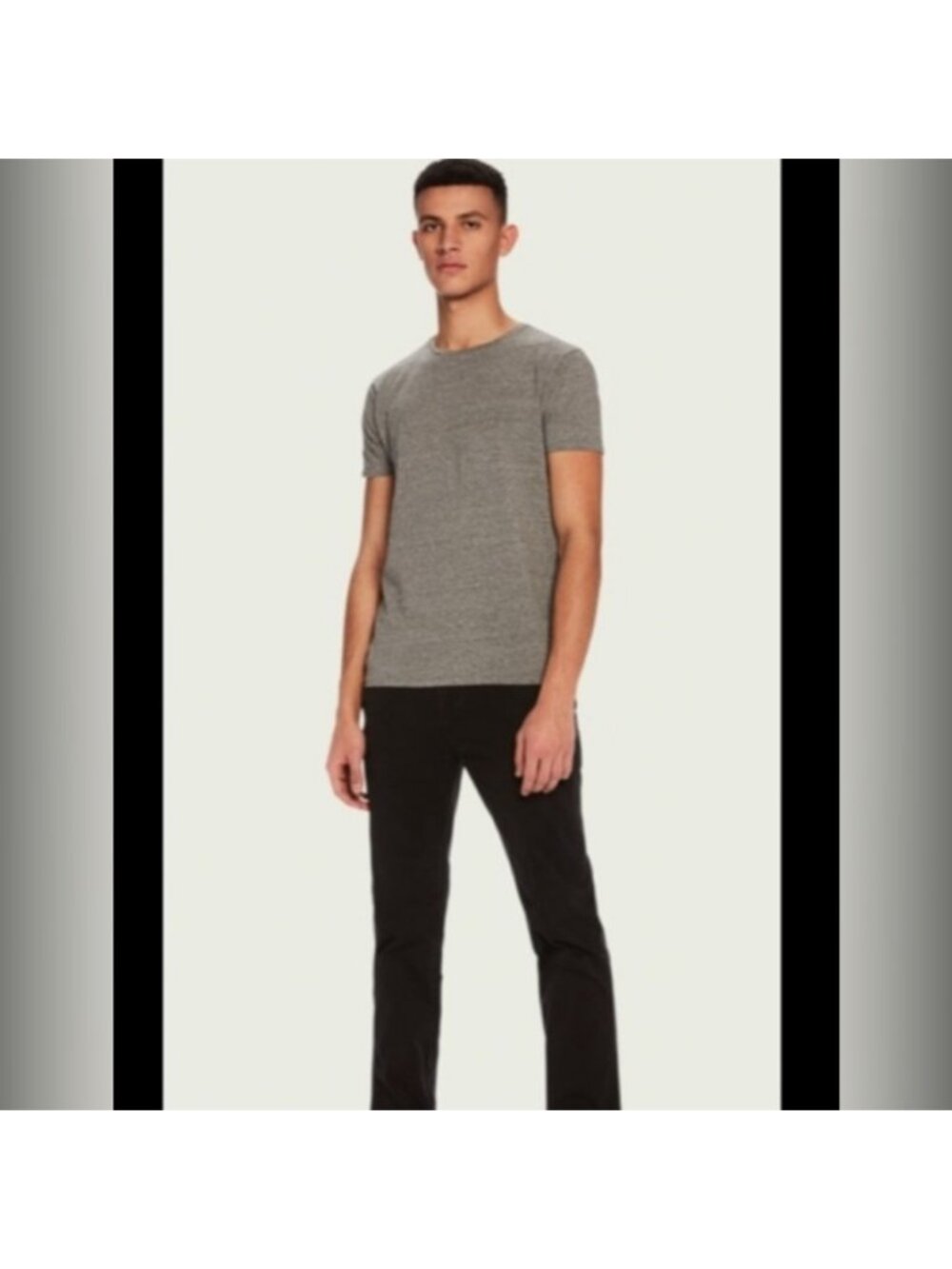 Scotch & soda short sleeve gray t shirt